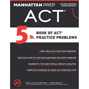 TOEFL 5lb Book of Practice Problems اثر Manhattan Prep