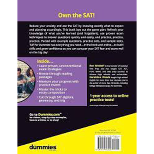 SAT Prep 2023 For Dummies with Online Practice-Wiley (2022) اثر Ron Woldoff