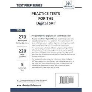 Practice Tests for the Digital SAT (2023) اثر Vibrant Publishers