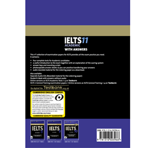 Cambridge practice test for IELTS 11 (Academic) اثر Cambridge University Press