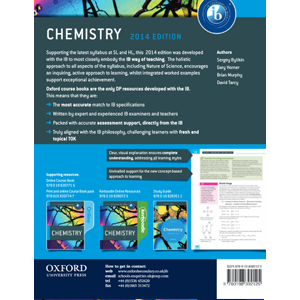 Oxford IB Chemistry اثر Brian Murphy, Gary Horner, David Tarcy, Sergey Bylikin