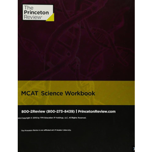 MCAT Science Workbook (Biology only)  اثر  Princeton Review
