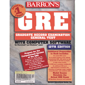 Barron’s GRE_ Graduate Record Examination General Test  (1997) اثر Samuel C. Brownstein, Mitchel Weiner, Sharon Weiner Green, Stephen Hilbert