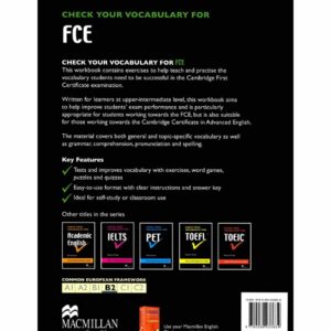 Check Your Vocabulary for FCE  -Macmillan Education (2008)  اثر Rawdon Wyatt