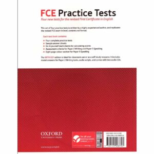 FCE Practice Tests Test book with Key for the Revised Exam اثر Harrison Mark