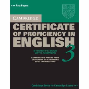 Cambridge Certificate of Proficiency