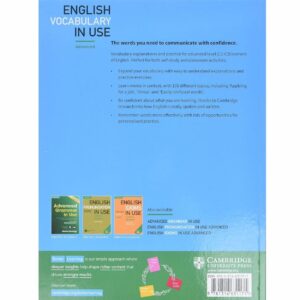 English Vocabulary in Use _ Advanced Book with Answers_ Vocabulary Reference and Practice  اثر  Michael McCarthy, Felicity O’Dell