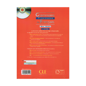 آموزش زبان فرانسه گرامر  پروگرسیو  دبوتان  ویرایش دوم  Grammaire Progressive Du Francais Niveau Debutant  2nd Edition