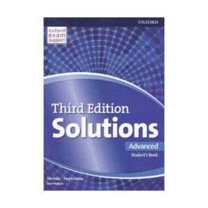 خرید و قیمت کتاب Solutions Advanced 3rd -با تخفیف ویژه و ارسال به تمام کشور- کتاب ادونس سولوشن ویرایش سوم و چاپ خوب