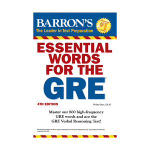 خرید کتاب آزمون اسنشیال وردز فور جی ار ای ویرایش چهارم  Essential Words for The GRE 4th برای آزمون Gre (جی ار ای)