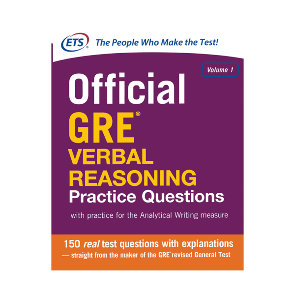 خرید کتاب آزمون افیشیال جی ار ای وربال ریسونینگ پرکتیس کوئسشن Official GRE Verbal Reasoning Practice Questions برای آزمون Gre (جی ار ای)