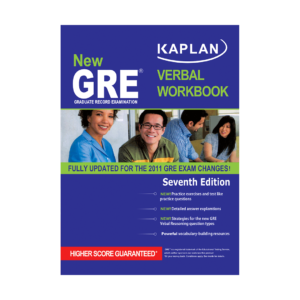 خرید کتاب آزمون نیو جی ار ای وربال ورک بوک کاپلان ویرایش هفتم  New GRE Verbal Workbook KAPLAN Seventh Edition برای آزمون Gre (جی ار ای)