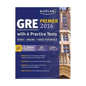 خرید کتاب آزمون کاپلان جی ار ای پریمیر2016 Kaplan GRE Premier 2016 برای آزمون Gre (جی ار ای)