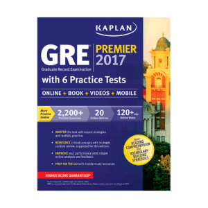 خرید کتاب آزمون کاپلان جی ار ای پریمیر2017 Kaplan GRE Premier 2017 برای آزمون Gre (جی ار ای)