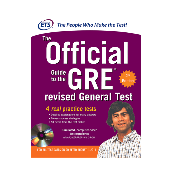 خرید کتاب آزمون کتاب  افیشیال گاید تو جی ار ای ویرایش دوم The Official Guide to the GRE Second Edition برای آزمون Gre (جی ار ای)