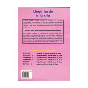 کتاب آموزش زبان داستان اسپانیایی سطح اینترمدیت Llego tarde a la cita INTERMEDIO 2