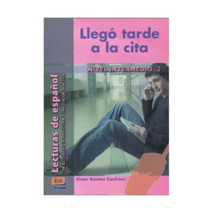 خرید کتاب آموزش زبان داستان اسپانیایی سطح اینترمدیت Llego tarde a la cita INTERMEDIO 2