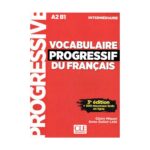 خرید کتاب آموزش فرانسهVocabulaire Progressif  Du Francais A2 B1 - Intermediaire - 3rd +Corriges+CD