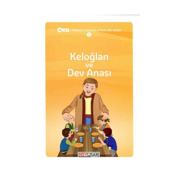 خرید کتاب  داستان ترکی استانبولی Can Turkce 4 Keloglan Ve Dev Anasi نوشته Tuncay Ozturk
