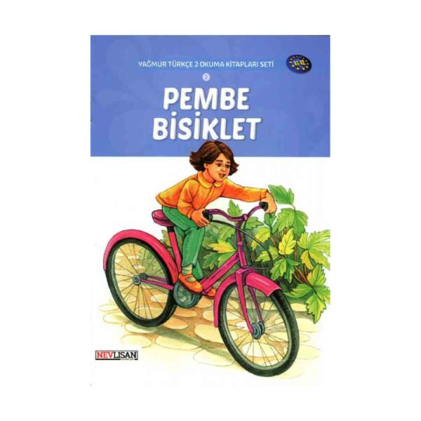 خرید کتاب   داستان ترکی استانبولی Yagmur Turkce 2 Pembe Bisiklet  نوشته Tuncay Ozturk