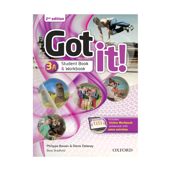 خرید کتاب زبان انگلیسی گات ایت ویرایش 2 به  همراه دی وی دی - کتاب Got it  3 A - گات ایت 3- با تخفیف ویژه و ارسال به تمام نقاط کشور