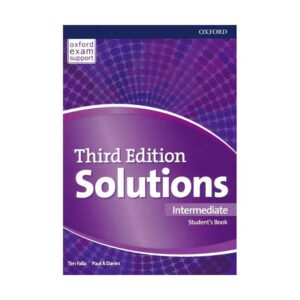 قیمت و خرید آنلاین کتاب Solutions Intermediate 3rd - کتاب سولوشن اینترمدیت ویرایش سوم به همراه کتاب کار و دی وی دی - ویرایش سوم کتاب Solutions Intermediate