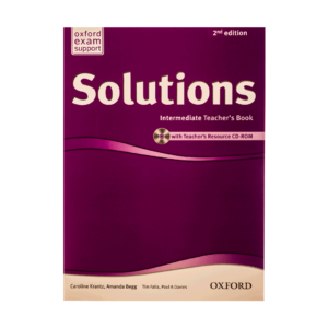 قیمت و خرید آنلاین کتاب Solutions Intermediate Teachers Book 2nd - کتاب آموزش روش تدریس کتاب Solutions Intermediate 2nd - با تخفیف ویژه