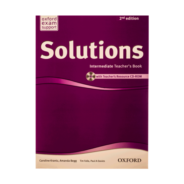 قیمت و خرید آنلاین کتاب Solutions Intermediate Teachers Book 2nd - کتاب آموزش روش تدریس کتاب Solutions Intermediate 2nd - با تخفیف ویژه
