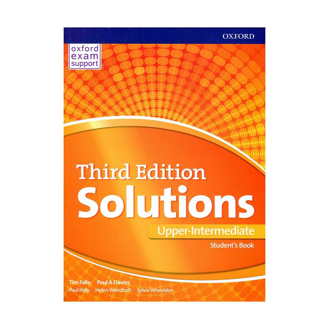 کتاب Solutions Upper Intermediate 3rd