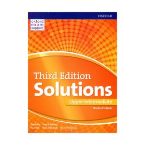 قیمت و خرید آنلاین کتاب Solutions Upper Intermediate 3rd - کتاب سولوشن آپر اینترمدیت ویرایش سوم به همراه کتاب کار و دی وی دی - ویرایش سوم Solutions Upper Intermediate