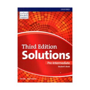 قیمت و خرید اینترنتی کتاب Solutions Pre Intermediate 3nd - کتاب سولوشن پری اینترمدیت ویرایش سوم به همراه کتاب کار و دی وی دی - ویرایش سوم Solutions Pre Intermediate