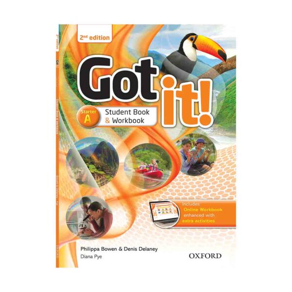 قیمت و خرید کتاب Got it  Starter A - گات ایت استارتر - با تخفیف ویژه و ارسال به تمام نقاط کشور- خرید کتاب زبان انگلیسی گات ایت Got It 2nd Starter A