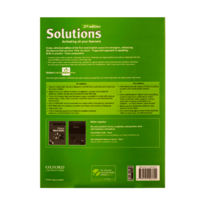 کتاب Solutions Elementary Teachers Book 2nd