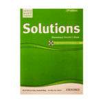 قیمت و خرید کتاب Solutions Elementary Teachers Book 2nd - خرید کتاب آموزش روش تدریس سولوشن المنتری  تیچرز بوک ویرایش دوم - با تخفیف ویژه