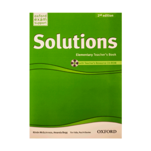 قیمت و خرید کتاب Solutions Elementary Teachers Book 2nd - خرید کتاب آموزش روش تدریس سولوشن المنتری  تیچرز بوک ویرایش دوم - با تخفیف ویژه