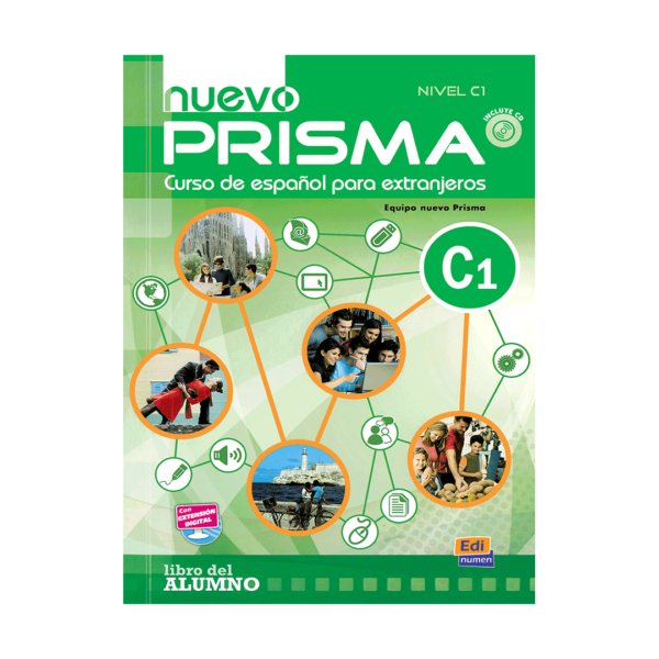 کتاب اسپانیایی، آموزش زبان اسپانیایی، کتاب زبان اسپانیایی Nuevo Prisma یکی از به روز ترین مجموعه های آموزش زبان اسپانیایی در جهان است.