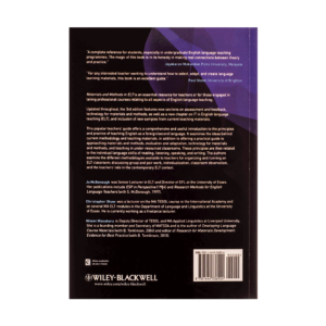 Materials and Methods in ELT  A Teachers Guide third Edition