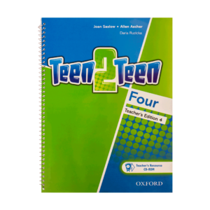 خرید اینترنتی و لیست قیمت کتاب آموزش زبان انگلیسی تین تو تین 4  تیچرز بوک به همراه سی دی Teen 2 Teen 4 Teachers Book+CD - با تخفیف ویژه