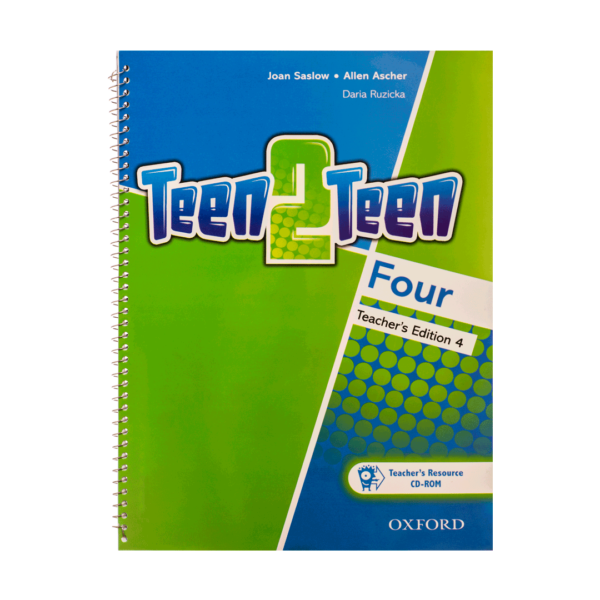 خرید اینترنتی و لیست قیمت کتاب آموزش زبان انگلیسی تین تو تین 4  تیچرز بوک به همراه سی دی Teen 2 Teen 4 Teachers Book+CD - با تخفیف ویژه