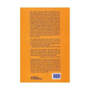 Task-Based Language Learning Robinson