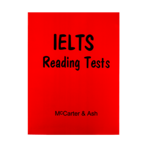 خرید کتاب آزمون آیلتس ریدینگ تست برای آزمون آیلتس مک کارتر و اش  IELTS Reading Tests Mc Carter & Ash