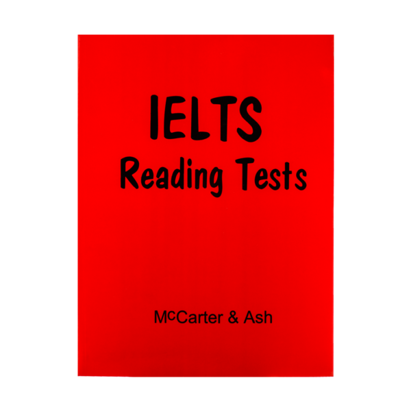 خرید کتاب آزمون آیلتس ریدینگ تست برای آزمون آیلتس مک کارتر و اش  IELTS Reading Tests Mc Carter & Ash