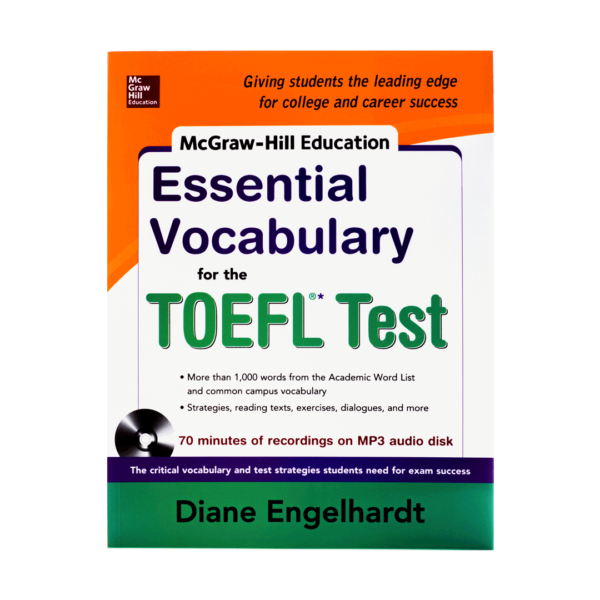 خرید کتاب آزمون  اسنشیال وکبیولری فور تافل تست Essential Vocabulary for the TOEFL Test برای آزمون تافل (Toefl)