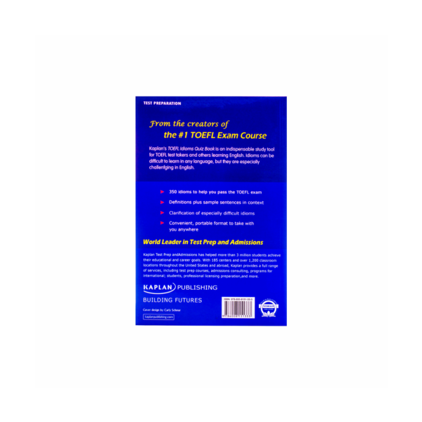 خرید کتاب آزمون  اصطلاحات ازمون تافل برای آزمون تافل (Toefl)