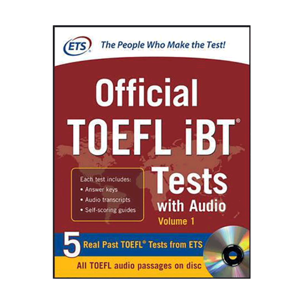 خرید کتاب آزمون افیشیال تافل آی بی تی  تست 2013 official toefl IBT tests 2013 برای آزمون تافل (Toefl)