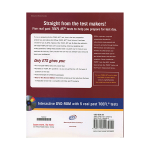 کتاب  Official TOEFL iBT  Tests Volume 1 second edition برای آزمون تافل
