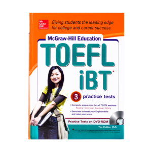 خرید کتاب آزمون مک گروهیل اجیوکیشن تافل آی بی تی  ویت 3 پرکتیس McGraw-Hill Education TOEFL iBT with 3 Practice برای آزمون تافل (Toefl)
