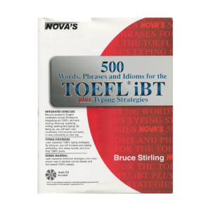 کتاب NOVA’S 500Words, Phrases, Idioms for the TOEFL iBT برای آزمون تافل