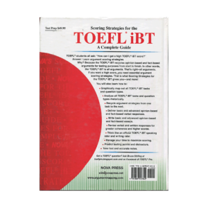 کتاب NOVA’S Scoring Strategies for the TOEFL iBT A Complete Guide برای آزمون تافل