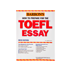 خرید کتاب آزمون هاو تو پریپر فور تافل ایسی بارونز نیو ادیشن  How to Prepare for the TOEFL Essay Barrons new  Edition برای آزمون تافل (Toefl)